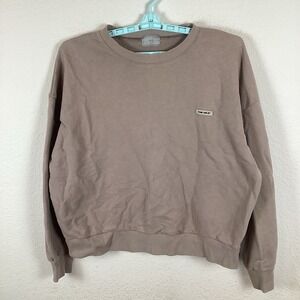 Mile Mens Long Sleeve Sweatshirt Size M Medium Crew Neck Sweater Excellent